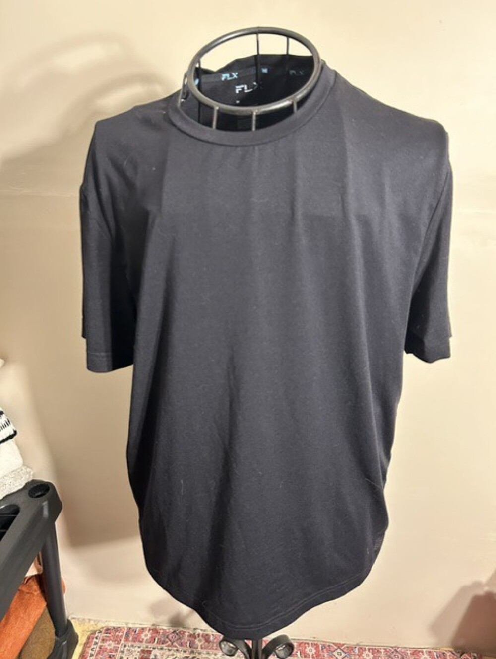 FLX urban commuter mens size medium tee shirt black athletic t